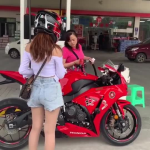 中国小姐姐机车,中国小姐姐的机车风采